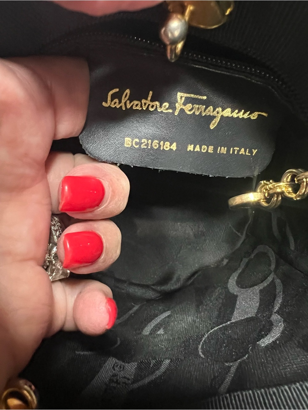 Vintage Salvatore Ferragamo 2-Way Striped Canvas Mini Bucket Bag - BC216184 - Picture 4 of 13